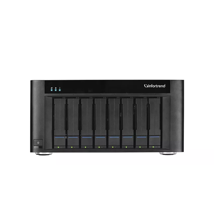 

Сетевой накопитель (NAS) Infortrend EonStor GSe Pro 208-D, слоты 8x2.5"/3.5" SATA3, 2x1 Гбит + 2x10 Гбит/с SFP+, 4xUSB 3.X, Intel Pentium/2x2.2GHz, DDR4 8Gb, 250W, (GSEP2080000D-8U32), GSe Pro 208-D