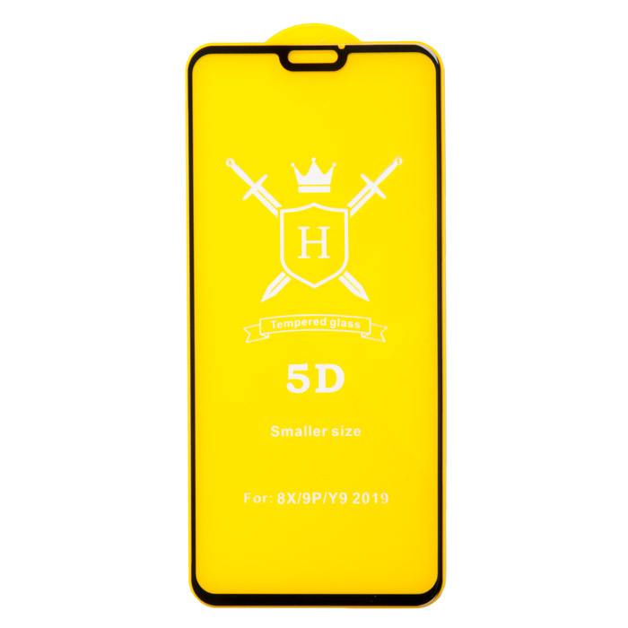 

Защитное стекло RP для экрана смартфона Huawei Y9 2019, Full screen, защита динамика, ударопрочное, черная рамка, 5D (706988)