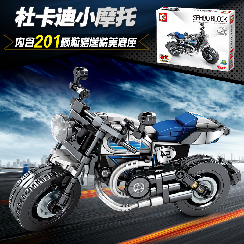 

Конструктор Sembo Enjoy The Ride: Ducati Self-Tour Technic, деталей: 201 (701119), Enjoy The Ride: Ducati Self-Tour Technic