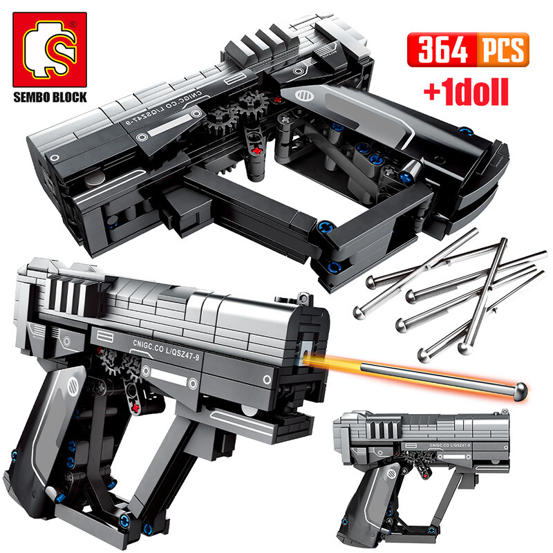 

Конструктор Sembo The Wandering Earth: Small Pistol Military, деталей: 364 (704202), The Wandering Earth: Small Pistol Military