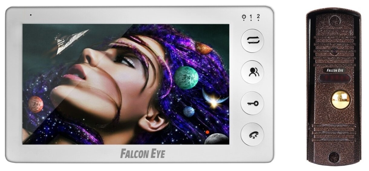 

Комплект видеодомофона Falcon Eye Kit-Cosmo (Cosmo + FE-305C), 7" 800x480, поддержка панелей: 2 шт., поддержка камер: 2 шт., белый/бронзовый (KIT-Cosmo), Kit-Cosmo