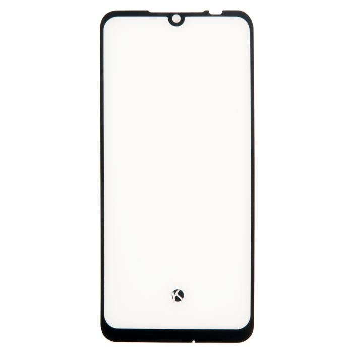 

Защитное стекло Krutoff для экрана смартфона Xiaomi Redmi Note 7, Redmi Note 7 Pro, Full Glue, защита динамика, ударопрочное, черная рамка (763262)
