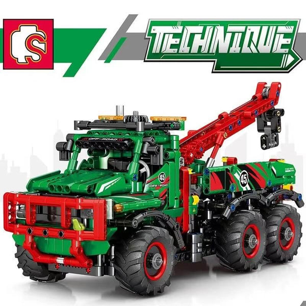 

Конструктор Sembo All Terrain Tow Truck, деталей: 1135 (720940), All Terrain Tow Truck