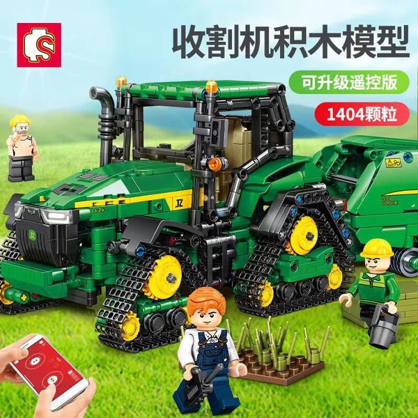 

Конструктор Sembo Technic Farm John Deere, деталей: 1404 (710950), Technic Farm John Deere