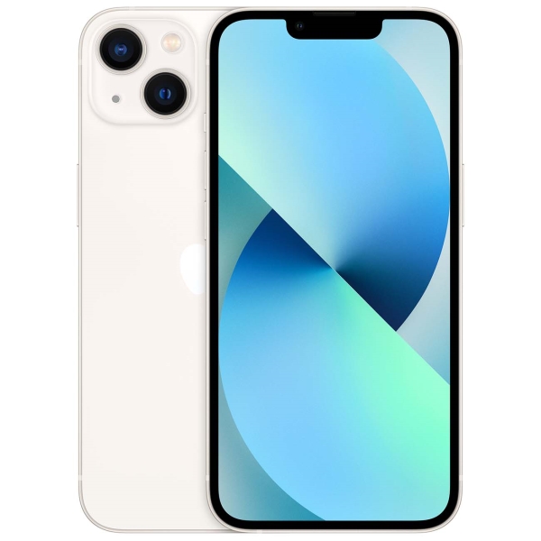 

Смартфон Apple iPhone 13, 6.1" 1170x2532 OLED, Apple A15 Bionic, 4Gb RAM, 256Gb, 3G/4G/5G, NFC, Wi-Fi, BT, 2xCam, 2-Sim (nano SIM+eSIM), Lightning, iOS 15, белый (MLNJ3J/A), iPhone 13
