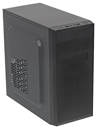 Корпус ACCORD A-08B , mATX, Mini-Tower, черный, без БП