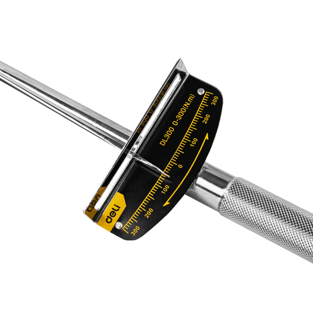 Динамометрический ключ Deli DL300, 1/2"