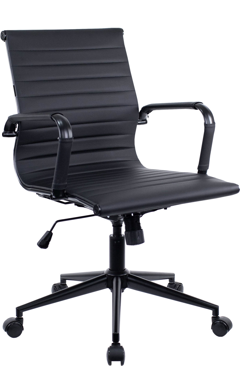 Кресло офисное Everprof Leo Black T, черный