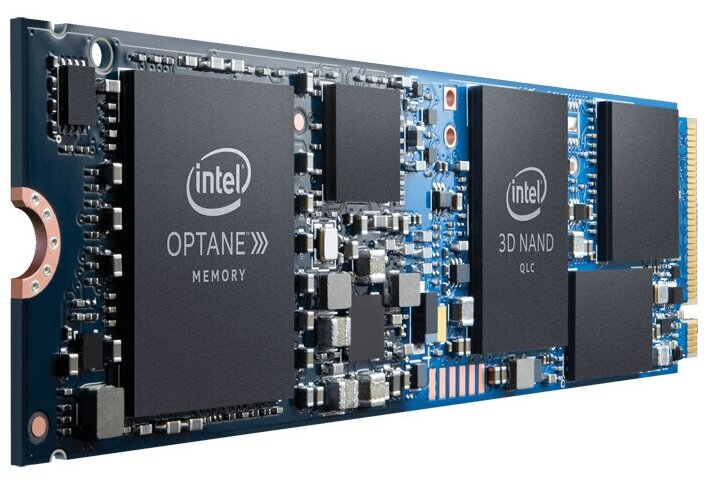 

Твердотельный накопитель (SSD) Intel 512Gb Optane Memory H10, 2280, M.2, NVMe (HBRPEKNX0202A08) Retail