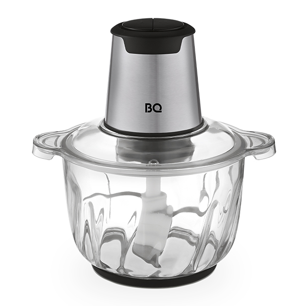 

Измельчитель BQ CH1008, 600 Вт, черный/стальной, CH1008