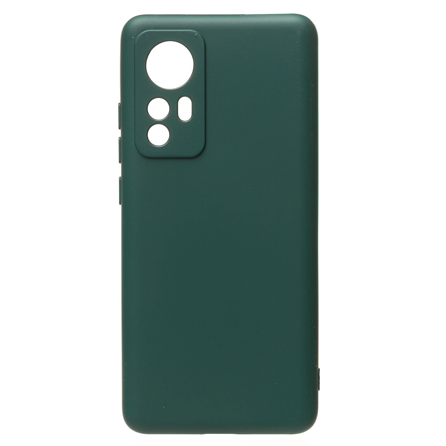 

Чехол-накладка Activ Full Original Design для смартфона Xiaomi 12/12S, силикон, темно-зеленый (210007)