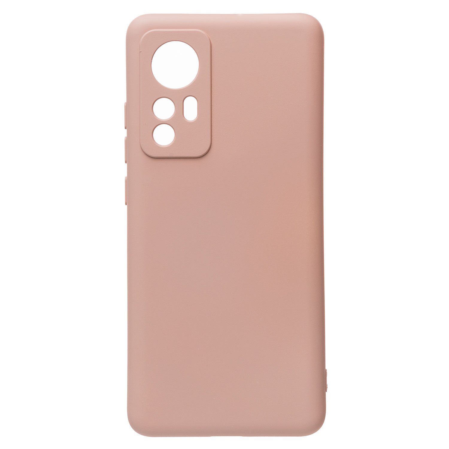 

Чехол-накладка Activ Full Original Design для смартфона Xiaomi 12/12S, силикон, бледно‑розовый (210008)