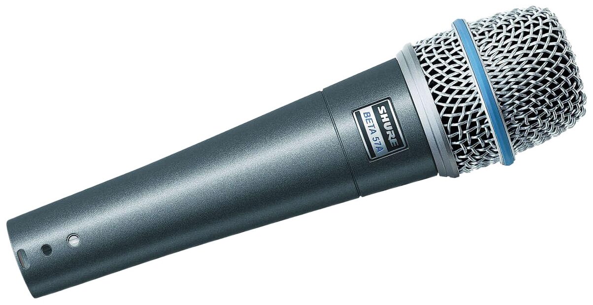 

Микрофон SHURE BETA 57A, динамический, серый (BETA 57A), BETA 57A