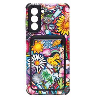

Чехол-накладка Activ для смартфона Samsung SM-G991 Galaxy S21, силикон, цветной принт (210587)
