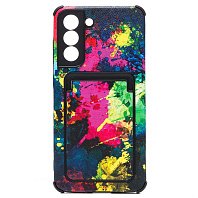 

Чехол-накладка Activ для смартфона Samsung SM-G990 Galaxy S21FE, силикон, цветной принт (210580)
