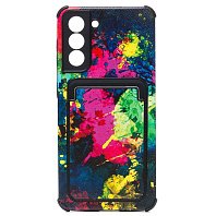 

Чехол-накладка Activ для смартфона Samsung SM-G991 Galaxy S21, силикон, цветной принт (210585)