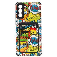 

Чехол-накладка Activ для смартфона Samsung SM-G996 Galaxy S21+, силикон, цветной принт (210594)