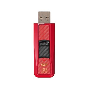 

Флешка 16Gb USB 3.0 Silicon Power Blaze Blaze B50, красный (SP016GBUF3B50V1R), Blaze B50