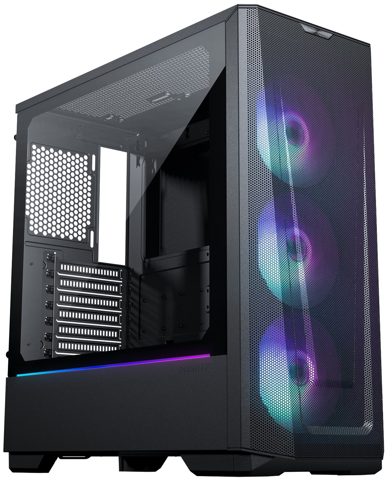 

Корпус Phanteks Eclipse G360A, EATX, Midi-Tower, 2xUSB 3.0, RGB подсветка, черный, без БП (PH-EC360ATG_DBK02_RU), Eclipse G360A