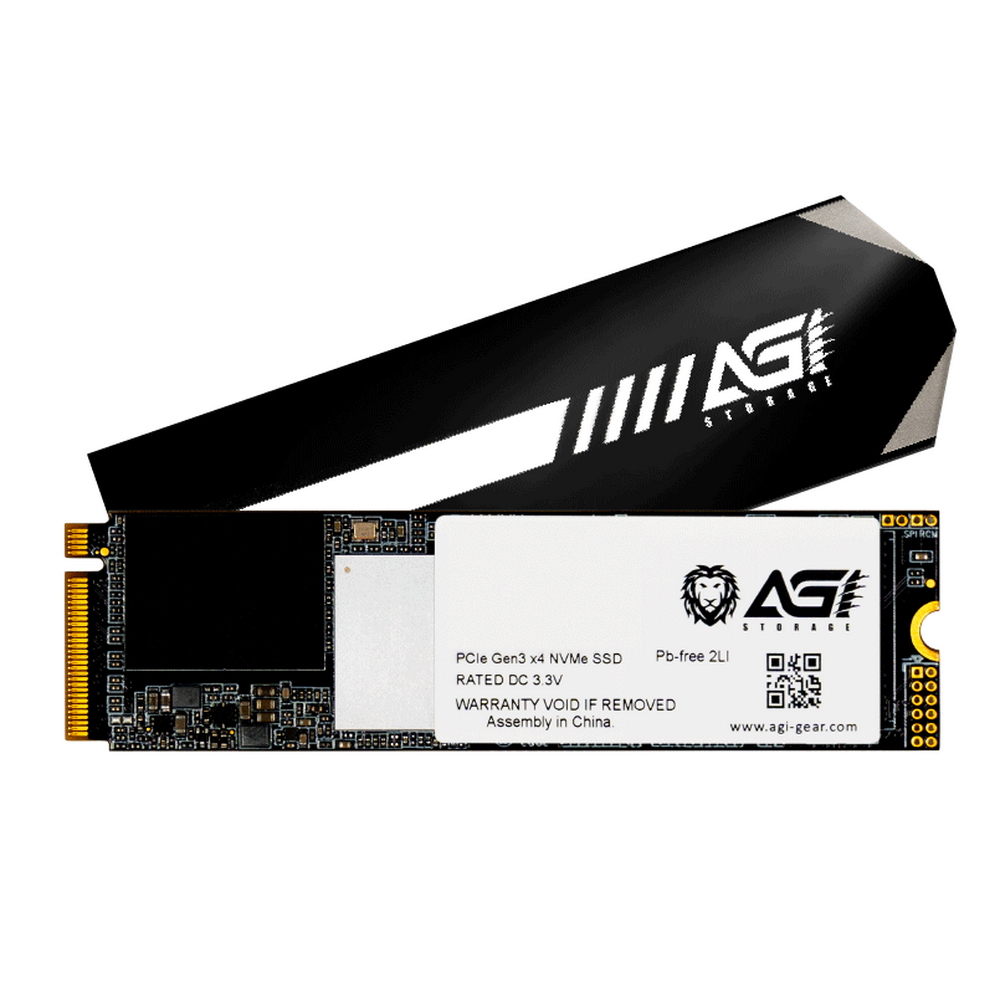 Твердотельный накопитель (SSD) AGI 256Gb AI218, 2280, M.2, NVMe (AGI256GIMAI218) Retail - фото 1