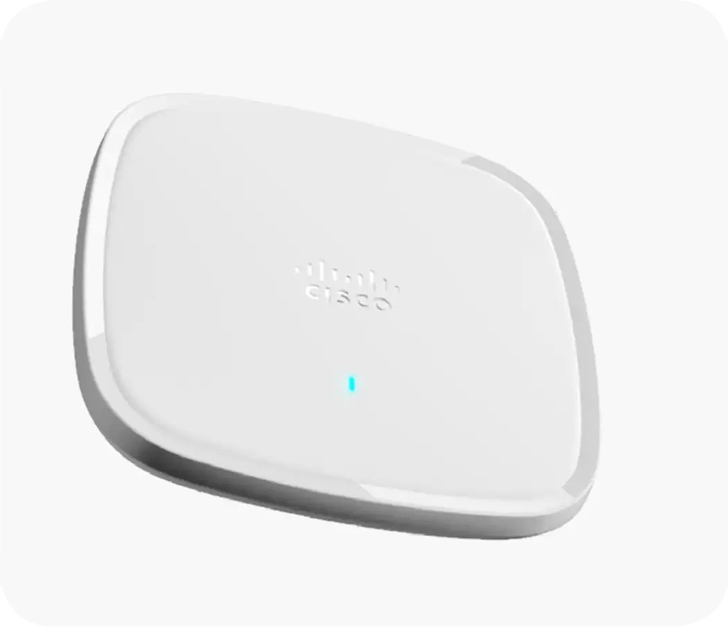 

Точка доступа Cisco C9130AXI-R, LAN: 1x5 Гбит/с, 802.11a/b/g/n/ac/ax, 2.4 / 5 ГГц, до 5.38 Гбит/с, внутренних антенн: 8x6dBi, PoE (C9130AXI-R), C9130AXI-R