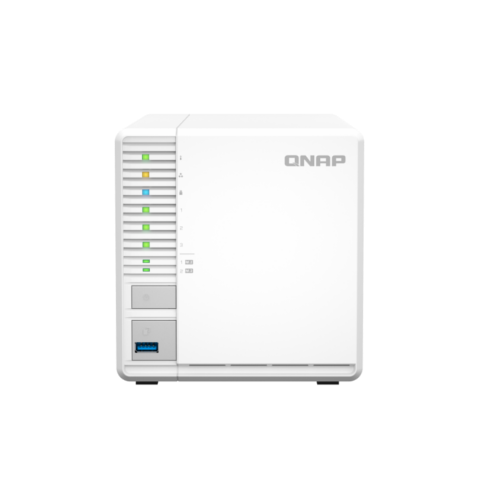 

Сетевой накопитель (NAS) QNAP TS-364-4G, слоты 3x2.5"/3.5" SATA3, 2xM.2-PCI-E, 1x2.5Гбит/c, HDMI, 3xUSB 3.X, Intel Celeron N5105/N5095/4x2GHz, DDR4 4Gb, 65W, (TS-364-4G), TS-364-4G