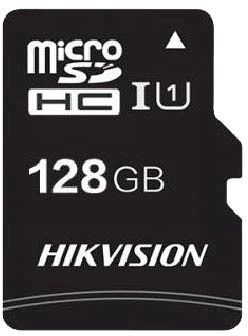 

Карта памяти 128Gb microSDHC Hikvision C1 Class 10 UHS-I U1 V30 + адаптер (HS-TF-C1(STD)/128G/Adapter), HS-TF-C1(STD)/128G/Adapter