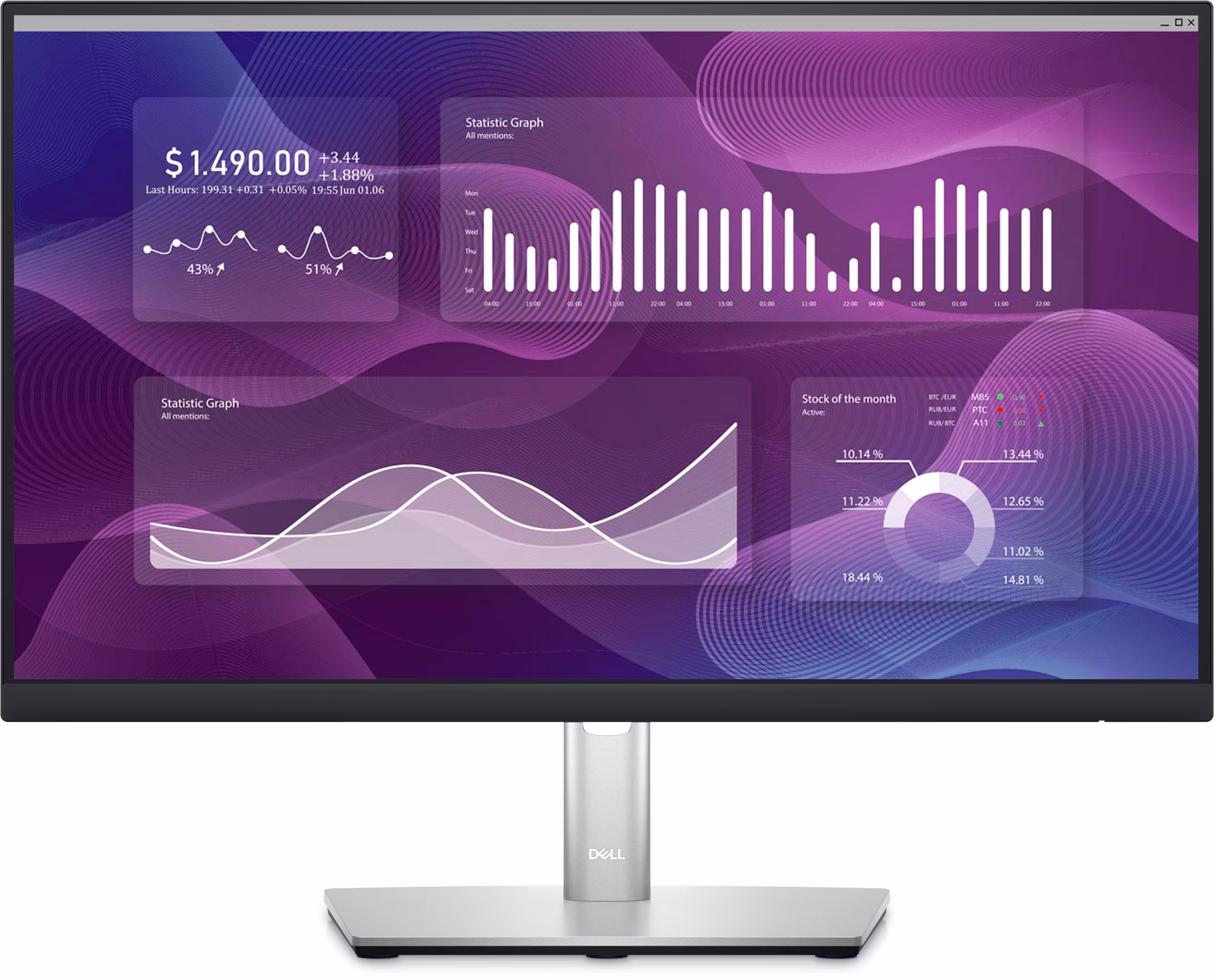 

Монитор 21.5" DELL P2223HC IPS, 1920x1080 (16:9), 250кд/м2, 5мс, 178°/178°, HDMI, DisplayPort, USB Type-C, USB-Hub, черный/серебристый (P2223HC), P2223HC