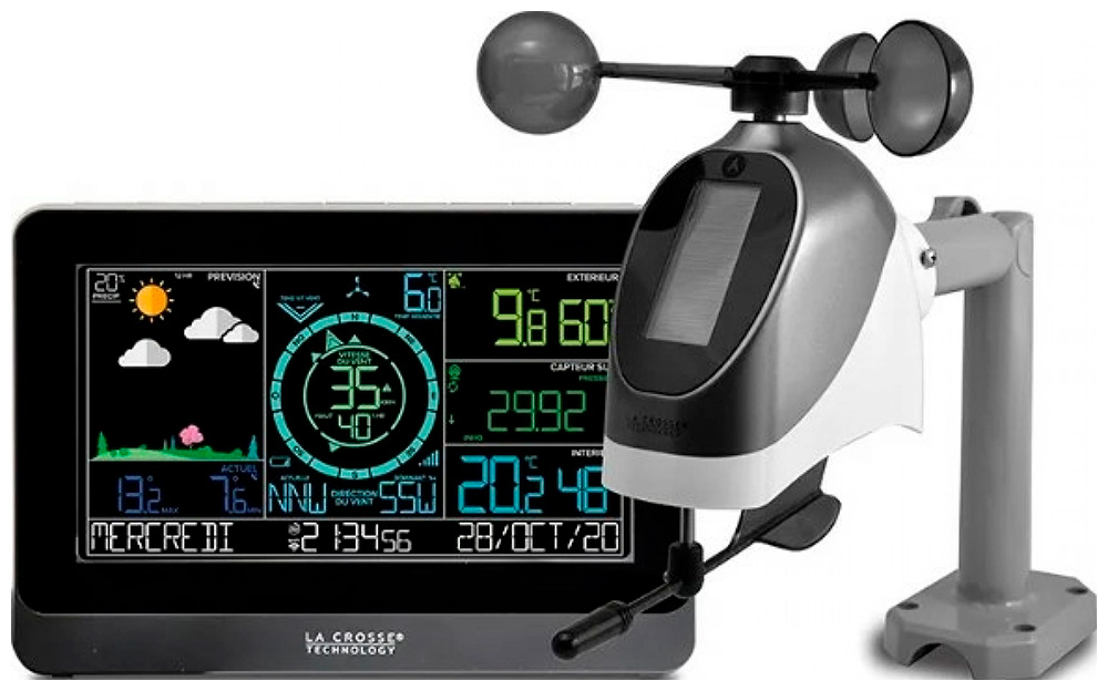 

Погодная станция LaCrosse WS6863, Wi-Fi, черный (WS6863), WS6863