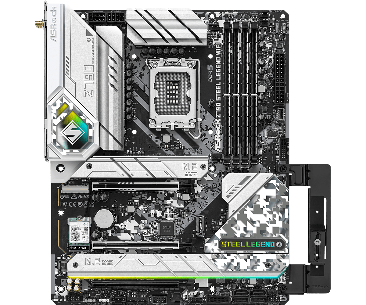 Asrock steel legend wifi. Материнская плата ASROCK z790 Steel Legend WIFI. ASROCK z790 Steel Legend WIFI. ASROCK z790 Steel Legend WIFI ATX. Z790 Steel Legend WIFI.