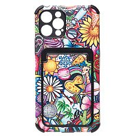

Чехол-накладка Activ для смартфона Apple iPhone 12 Pro, силикон, цветной принт (210480)