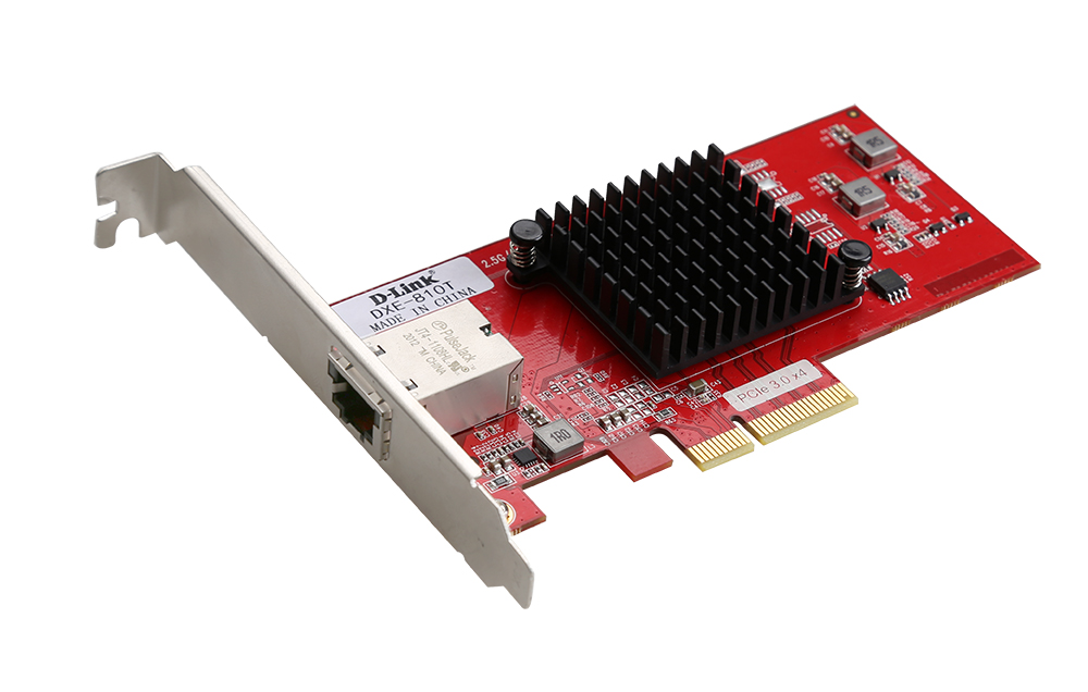 Сетевая карта D-link DXE-810T, 1xRJ-45, 10 Гб/с (DXE-810T/B1A)
