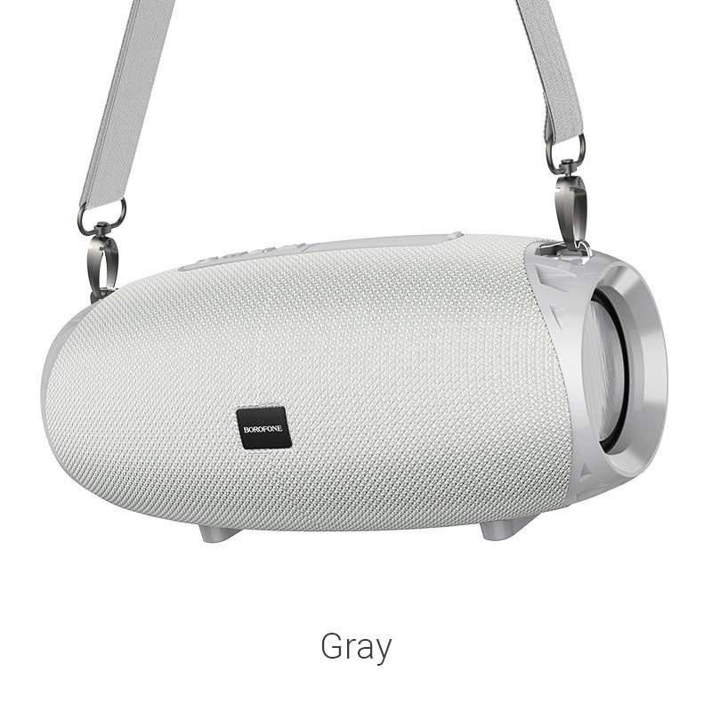 

Портативная акустика Borofone BR12 Amplio, 10 Вт, FM, AUX, USB, microSD, Bluetooth, серый, BR12 Amplio