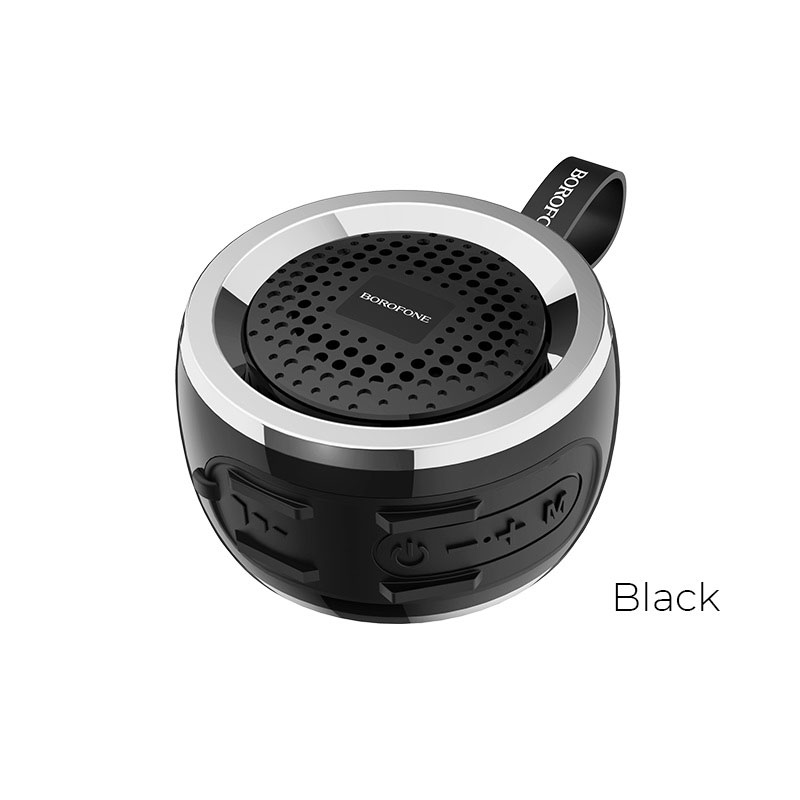 

Портативная акустика Borofone BR2 Aurora, 5 Вт, FM, USB, microSD, Bluetooth, черный, BR2 Aurora