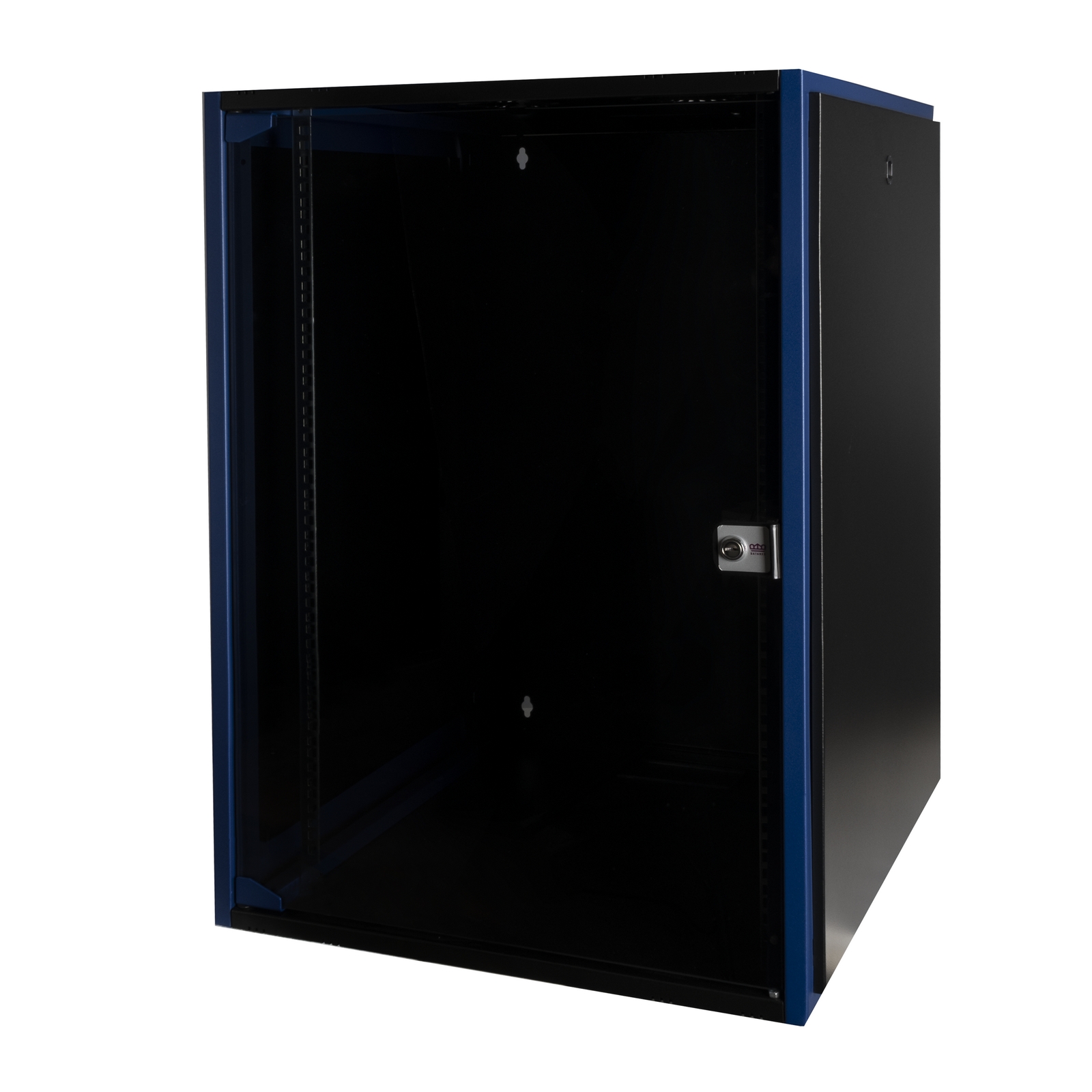 

Шкаф телекоммуникационный настенный 18U 600x600 мм, стекло, черный, разборный, Datarex (DR-600421)