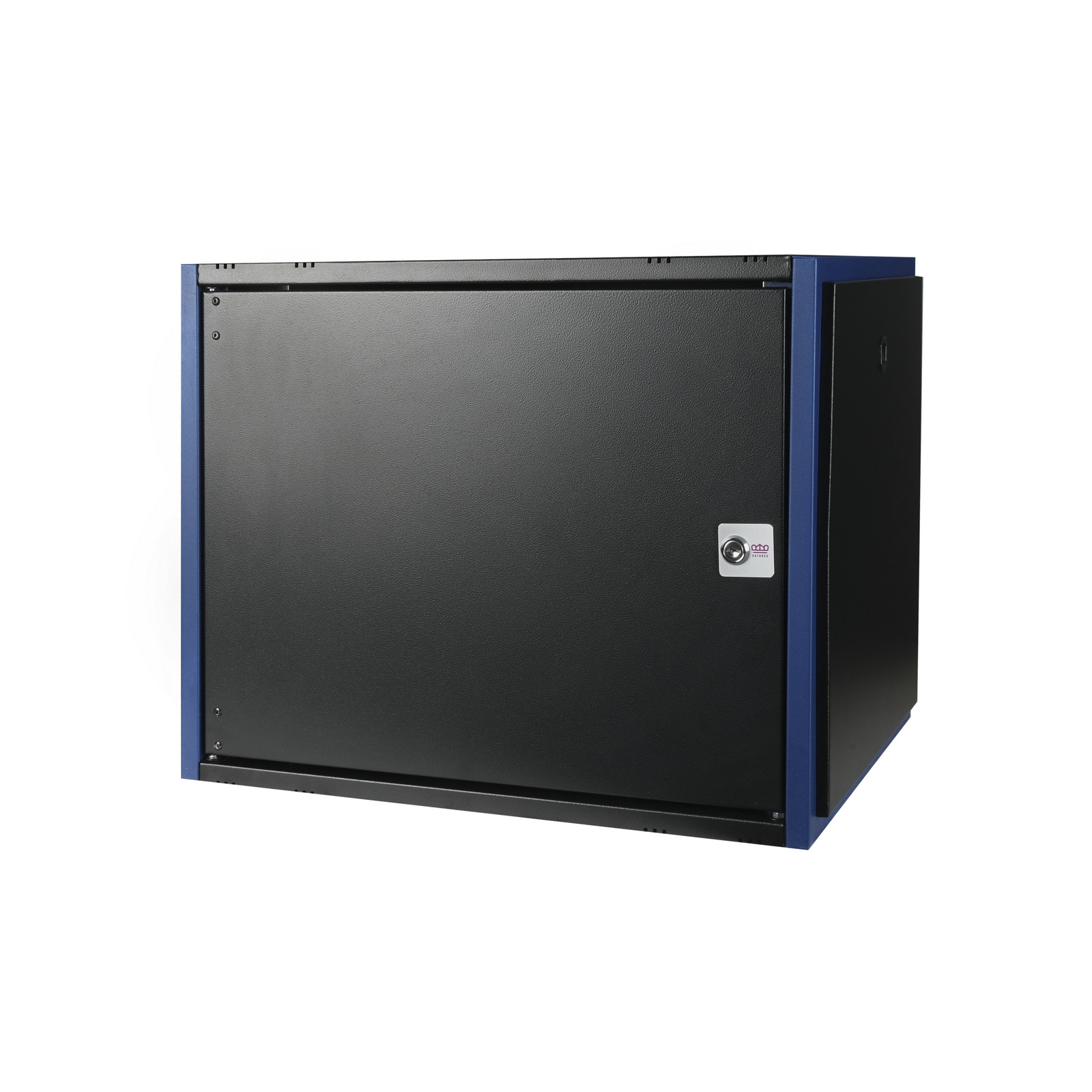Шкаф телекоммуникационный настенный 9U 600x450 мм, металл, черный, разборный, Datarex (DR-610111)