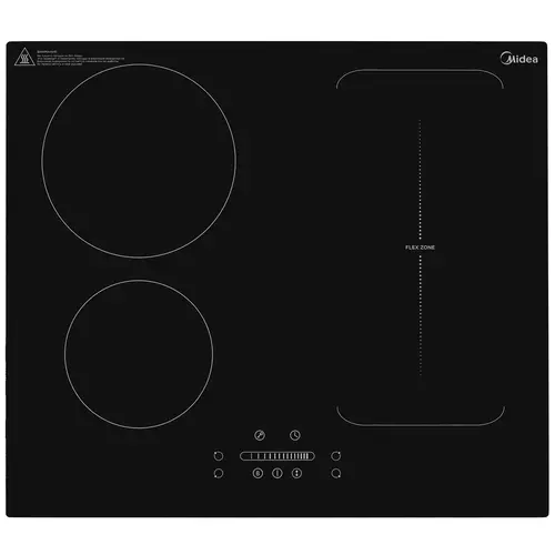 

Индукционная варочная панель Midea MIH65700F 4 конфорки, черный (MIH65700F), Черная, MIH65700F