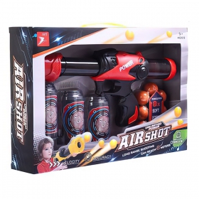 

Игровой набор XIN FEN YING TOYS "Воздушное оружие: Суперпистолет с мишенями" , Пистолет Мишени 3 шт. Пули-шарики 8 шт., красный (KY06-3-red), "Воздушное оружие: Суперпистолет с мишенями"