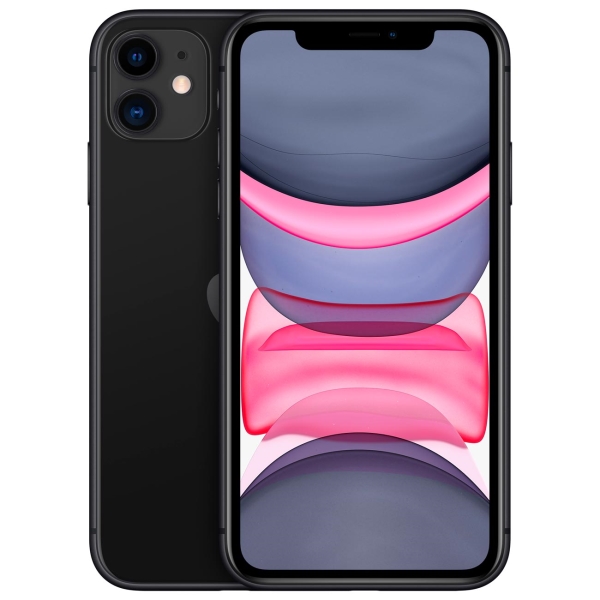 

Смартфон Apple iPhone 11, 6.1" 828x1792 IPS, Apple A13 Bionic, 4Gb RAM, 64Gb, 3G/4G, NFC, Wi-Fi, BT, 2xCam, 2-Sim, Lightning, iOS 13, черный (MHDA3QL/A), iPhone 11