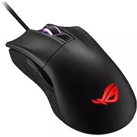 Мышь проводная ASUS P507 ROG GLADIUS II CORE 6200dpi оптическая светодиодная USB черный 90MP01D0-B0CA00 490000₽