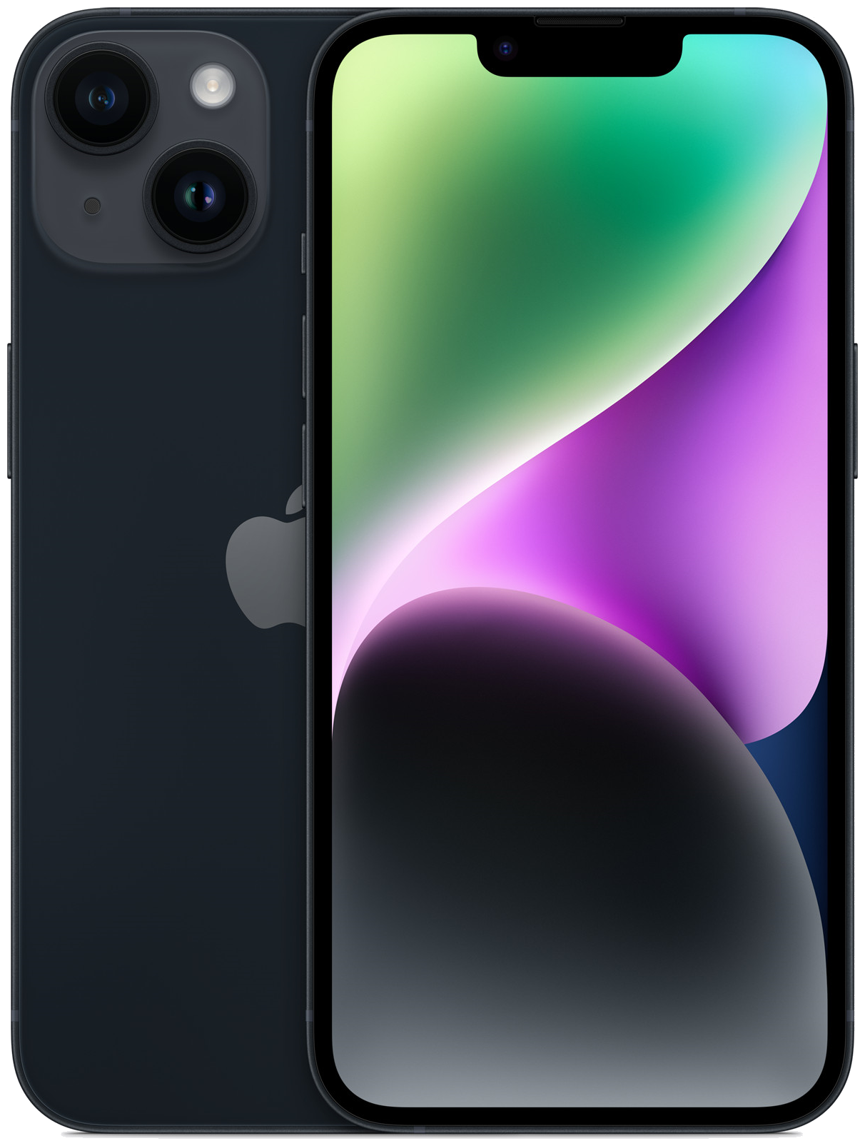 

Смартфон Apple iPhone 14 Plus, 6.7" 1284x2778 OLED, Apple A15 Bionic, 128Gb, 3G/4G/5G, NFC, Wi-Fi, BT, 2xCam, 2-Sim, Lightning, iOS 16, черный (MQ4X3ZD/A), iPhone 14 Plus