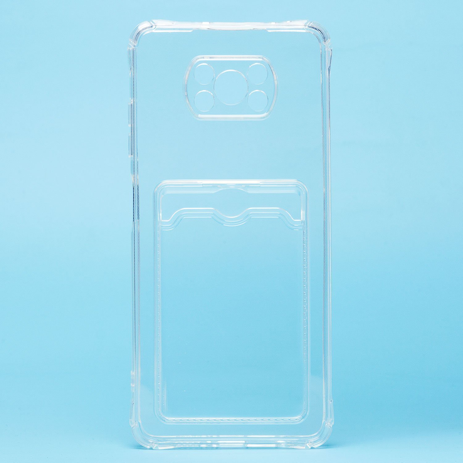 

Чехол-накладка Activ для смартфона Xiaomi Poco X3/Poco X3 Pro, силикон, прозрачный (206022)
