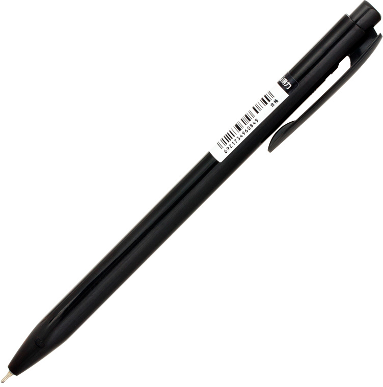 

Ручка шариковая автомат DELI, черный, пластик (S310-BK)
