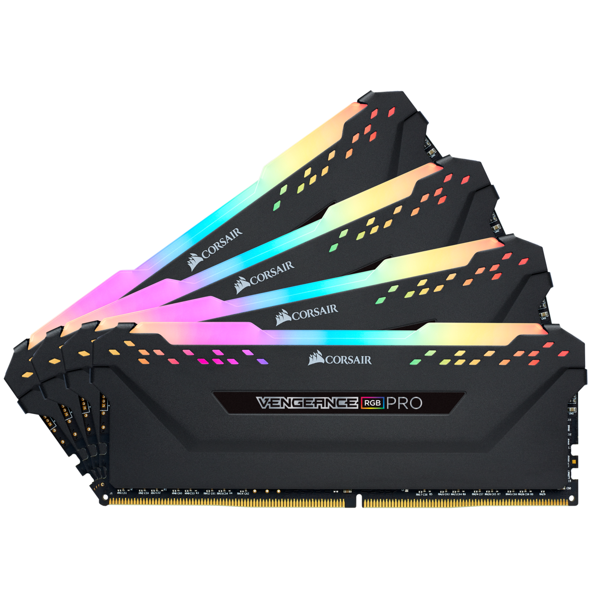 

Комплект памяти DDR4 DIMM 32Gb (4x8Gb), 3200MHz, CL16, 1.35V Corsair Vengeance RGB PRO (CMW32GX4M4C3200C16) Retail, CMW32GX4M4C3200C16