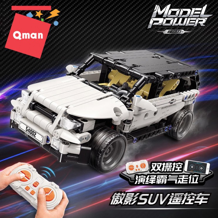 

Конструктор Qman Город: Внедорожник, деталей: 415 (C54002), Город: Внедорожник