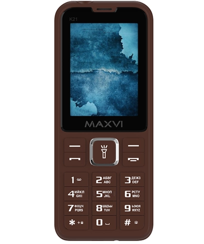 

Мобильный телефон MAXVI K21, 2.4" 320x240 TFT, Spreadtrum SC6531E, 32Mb RAM, 32Mb, BT, 1xCam, 2-Sim, 1400 мА·ч, micro-USB, коричневый, K21