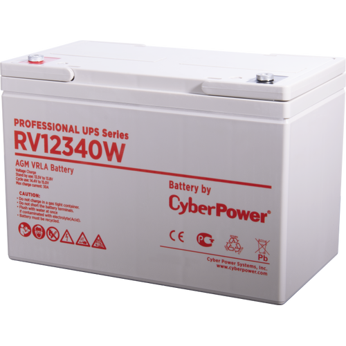 

Аккумуляторная батарея для ИБП CyberPower Battery CyberPower Professional UPS series RV 12340W (1000527504), Battery CyberPower Professional UPS series RV 12340W
