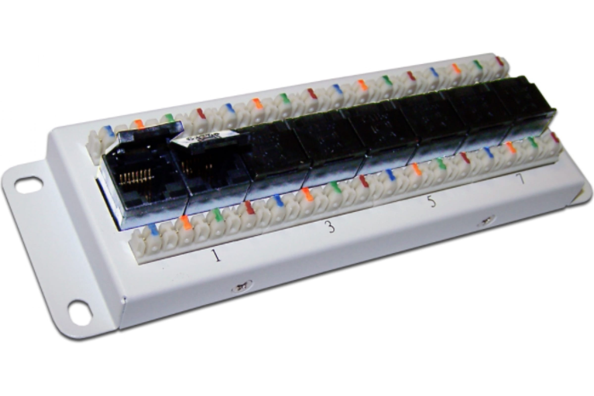 

Патч-панель 1U, порты: 8 x RJ-45 кат. 5e, LANMASTER (LAN-HCS-PP8U5E)