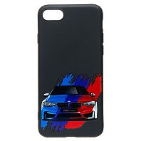 

Чехол-накладка для смартфона Apple iPhone 7/8/SE2020, силикон, черный (208221)