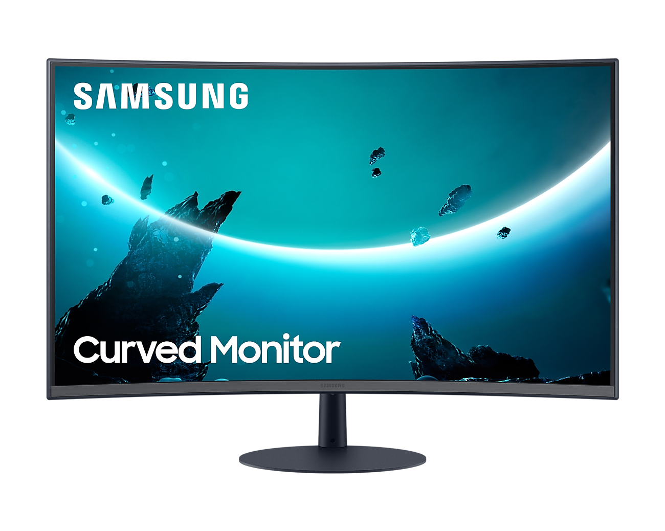 

Монитор 31.5" Samsung Curved LC32T550FDRXEN VA, изогнутый, 1920x1080 (16:9), 250кд/м2, 4мс, 178°/178°, FreeSync, VGA, HDMI, DisplayPort, темно-серый (LC32T550FDRXEN), LC32T550FDRXEN